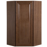 Benton Assembled 23.6x30x23.6 in. Corner Wall Cabinet in White - Super Arbor