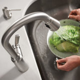 Coretta Single-Handle Pull-Down Sprayer Kitchen Faucet with Reflex and Power Boost in Spot Resist Stainless
