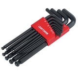 Craftsman Metric Long and Short Arm Ball End Hex Key Set, 13 pc