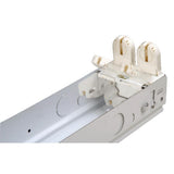 40-Watt 2-Light White 4 ft. Fluorescent Strip Light - Super Arbor