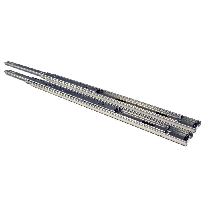 22 in. Side Mount Full Extension Ball Bearing Drawer Slide with Installation Screws (1-Pair)