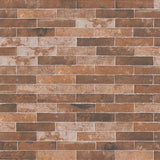 MSI Capella Red Brick 2 in. x 10 in. Matte Porcelain Floor and Wall Tile (5.17 sq. ft. / case)
