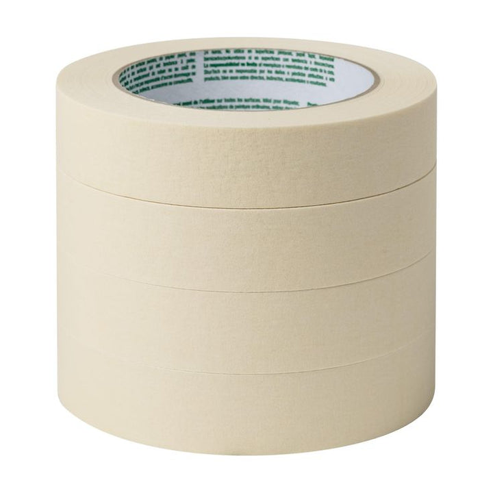 Duck Brand General Purpose Masking Tape, 0.94 in x 55 yd, Beige, 4 Pack