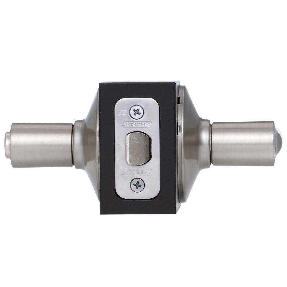 Broadway Satin Nickel Privacy Bed/Bath Door Lever - Super Arbor