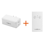 Wireless Indoor Remote Control Outlet Switch with 1 RCV and 1 Remote - Super Arbor