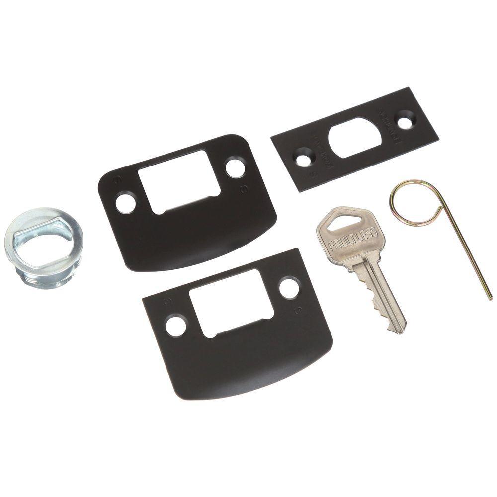 Camelot Aged Bronze Entry Door Handleset with Georgian Door Knob - Super Arbor