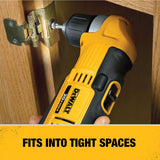20-Volt MAX Lithium-Ion Cordless 3/8 in. Right Angle Drill (Tool-Only) - Super Arbor