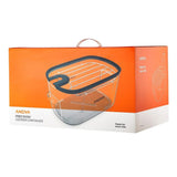 Precision Cooker 17 Qt. Container with Removable Lid and Rack