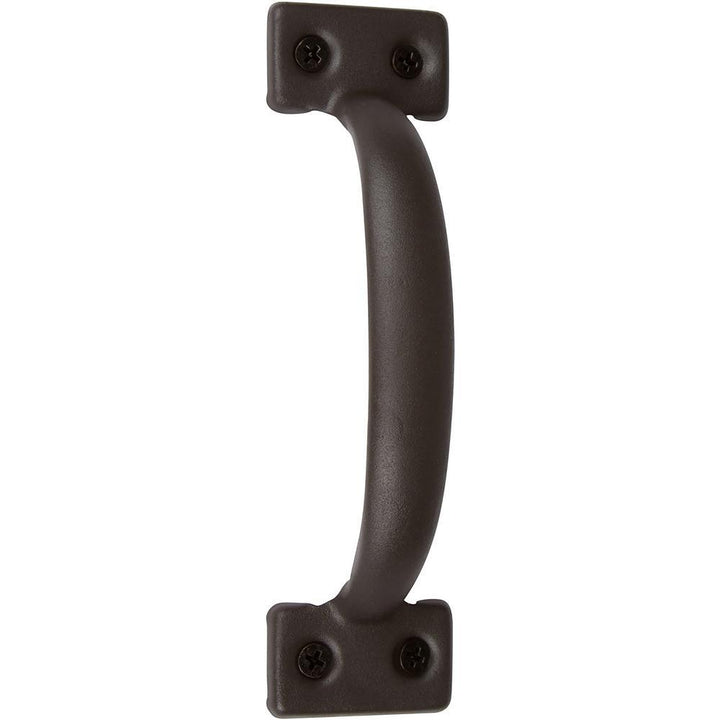 6-1/2 in. Bronze Barn Door Hardware Square Pull Handle - Super Arbor