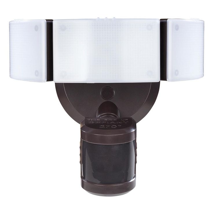 Defiant 270° 3-Head White LED Motion Outdoor Security Light
