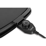 Nonstick Electric Skillet, Cool-TouchElectric, 1200-Watts, (Black)
