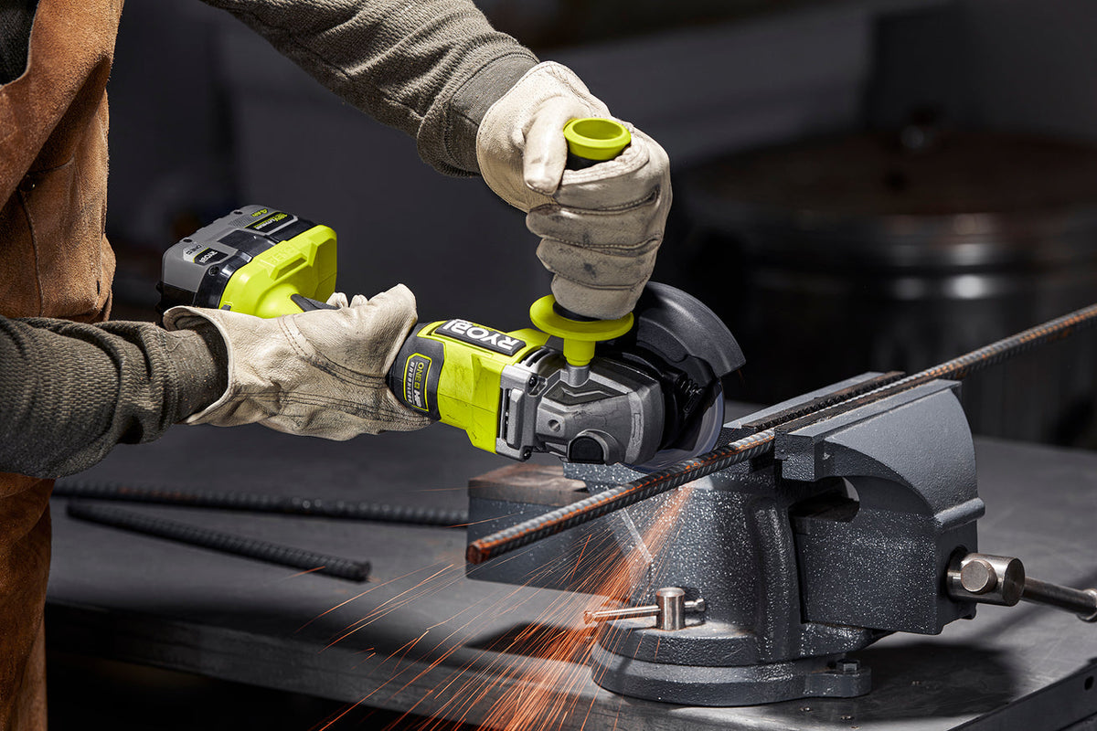18V ONE+ HP Brushless 4-1/2 in. Cordless Cut-Off Tool/Angle Grinder with 4.0 Ah Lithium-Ion Battery