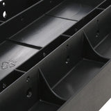 Patriot Large, Plastic, Post-Mount Mailbox, Black - Super Arbor