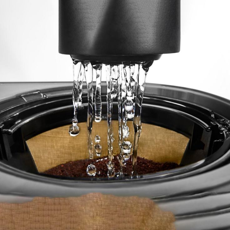 12-Cup Matte Grey Drip Coffee Maker with Spiral Showerhead