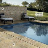 MSI Neptune Gold 17 in. x 26 in. Matte Porcelain Floor and Wall Tile (12.27 sq. ft./Case)