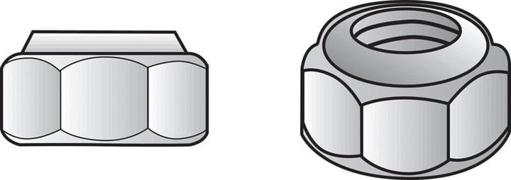 Hillman #10-32 Zinc-Plated Steel SAE Nut, 100-Pack