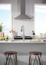 Coretta Single-Handle Pull-Down Sprayer Kitchen Faucet with Reflex and Power Boost in Spot Resist Stainless