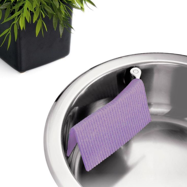 Curved Stainless Steel Cloth Holder