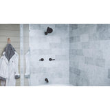 Oakmont 2-Handle 1-Spray Tub and Shower Faucet in Matte Black (Valve Included) - Super Arbor