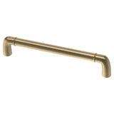Izak 6-5/16 in. (160mm) Center-to-Center Champagne Bronze Cabinet Drawer Pull (2-Pack) - Super Arbor