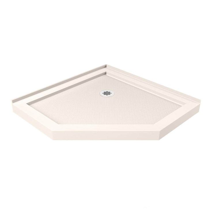 DreamLine SlimLine 36 in. x 36 in. Neo-Angle Shower Base in White