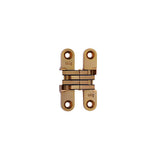 1/2 in. 2-3/8 in. Black E-Coat Invisible Hinge - Super Arbor