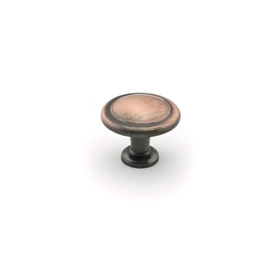 1-1/4 in. (31.5 mm) Matte Black Cabinet Knob - Super Arbor