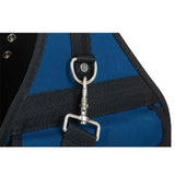 10 in. Open Electric Tool Bag in Black and Blue - Super Arbor