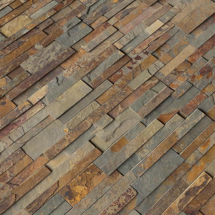 MSI Natural Earth Ledger Panel 6 in. x 24 in. Natural Slate Wall Tile (10 cases/60 sq. ft./pallet)