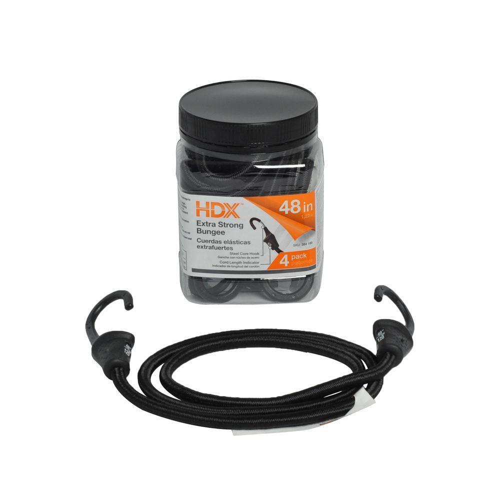 48 in. Super Strong Bungee Cord (4-Pack) - Super Arbor