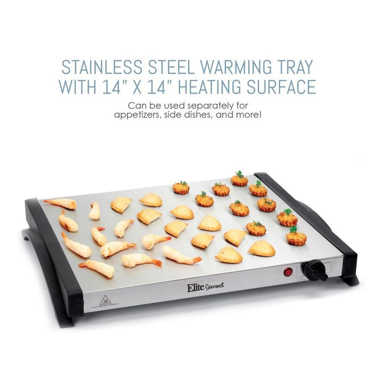2.5 Qt. Stainless Steel Buffet Server with 2-Crocks