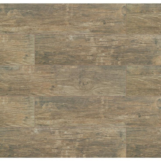 MSI Redwood Natural 6 in. x 24 in. Matte Porcelain Floor and Wall Tile (10 sq. ft./case)