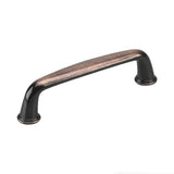 3 in. (76 mm) Center-to-Center Matte Black Traditional Drawer Pull - Super Arbor