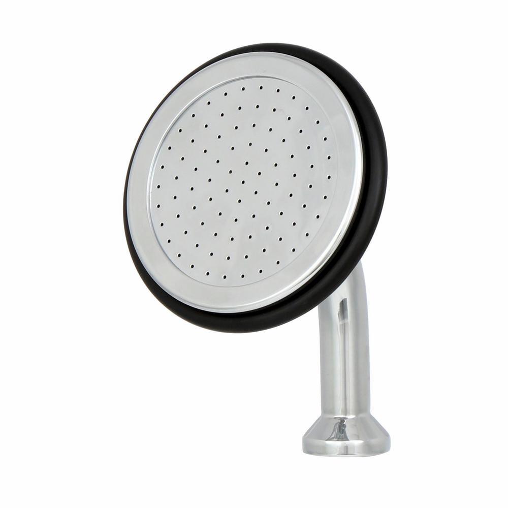 1-Spray Hand Shower with Cradle in Chrome - Super Arbor