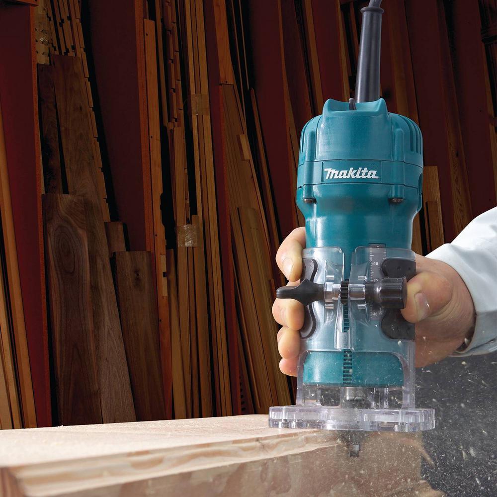 4 Amp 1/4 in. Fixed Base Laminate Trimmer - Super Arbor