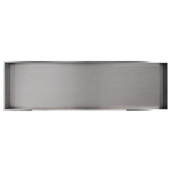 Storage Pod 46.5 in. x 14 in. 18-Gauge Stainless Steel Shower Niche - Super Arbor