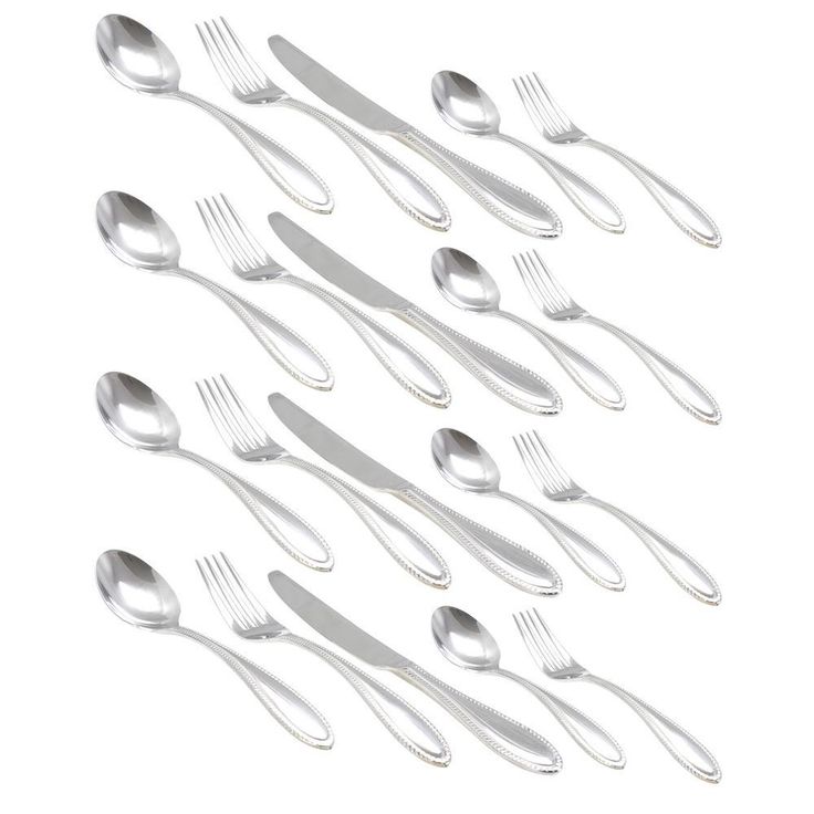 Oriana 20-Piece Stainless Steel Flatware Set (Service for 4)