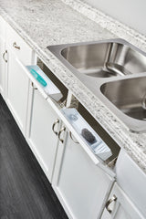 Rev-A-Shelf 14-in W x 3-in H 1-Tier Door/Wall Mount Plastic Tip-Out Tray