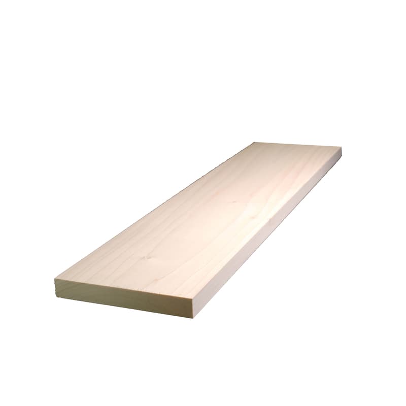 Alexandria Moulding 1 in. T x 6 in. W x 4 ft. L Poplar Board