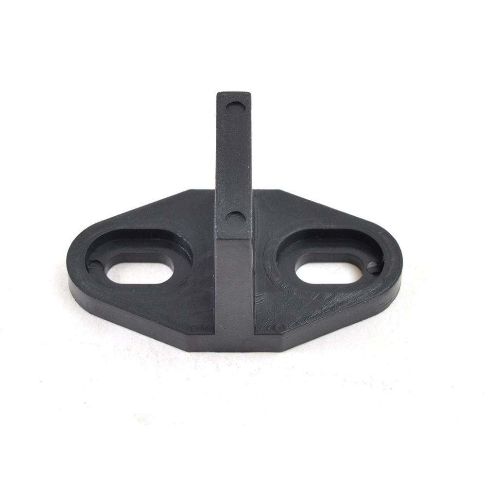 Black Plastic Floor Guide Hardware Replacement Parts Barn Wood Sliding Door - Super Arbor