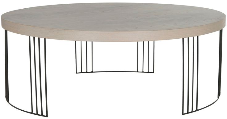 Safavieh Keelin Gray Wood Coffee Table