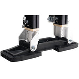 24 in. to 40 in. Silver Height Drywall Stilts in Black - Super Arbor