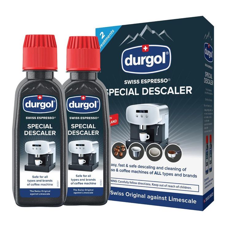 Swiss Espresso Machine Descaler/Decalcifier Solution (4-Pack)
