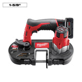 Milwaukee M12 12V Lithium-Ion Cordless Sub-Compact Band Saw Kit with M12 Multi-Tool, 1-5/8 in Cut Capacity
