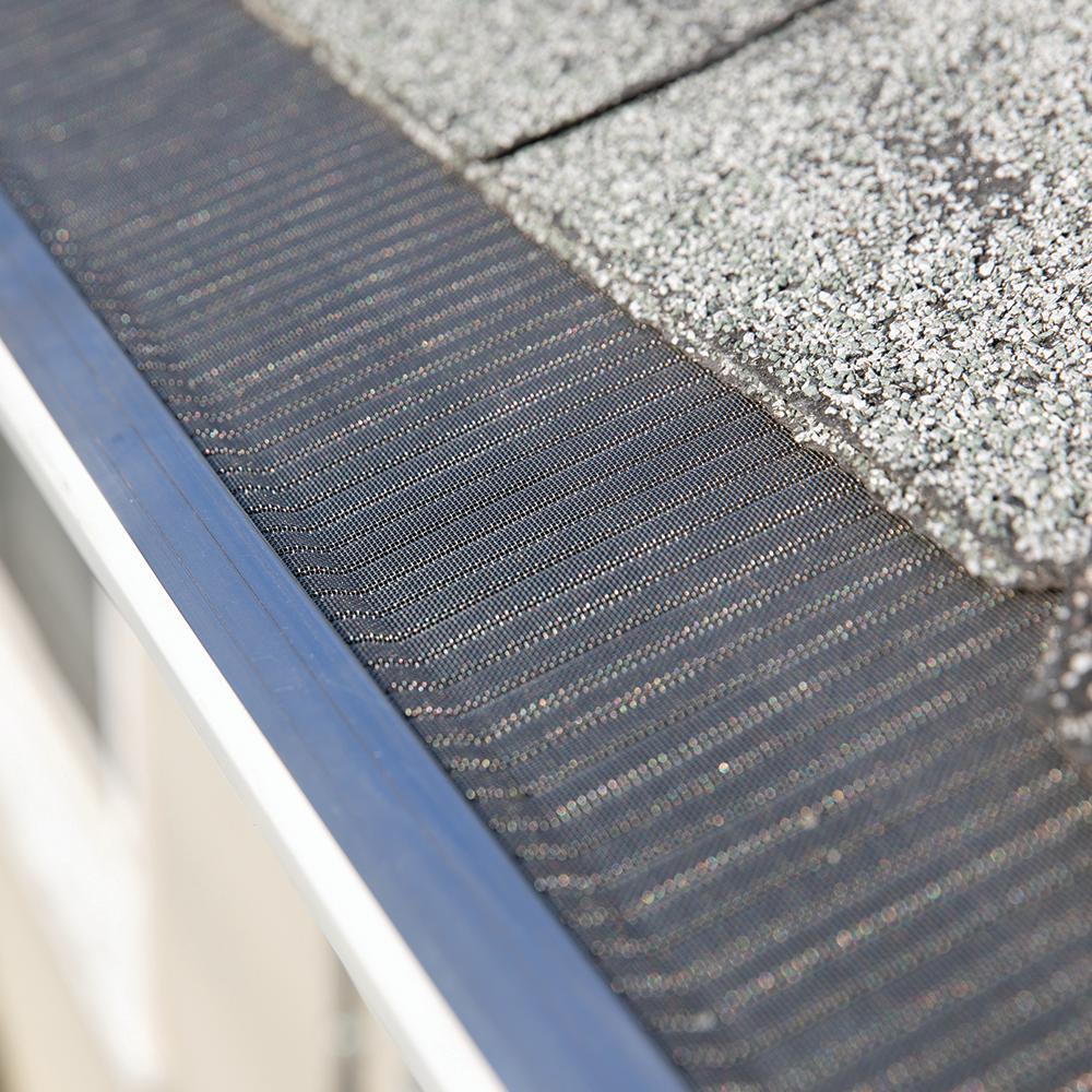 4 ft. L x 6 in. W Stainless Steel Micro-Mesh Gutter Guard (20-Pack) - Super Arbor