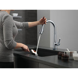 Essa Touch2O Technology Single-Handle Pull-Down Sprayer Kitchen Faucet with MagnaTite Docking in Arctic Stainless - Super Arbor