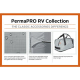 Classic Accessories Over Drive PermaPRO Molded Fiberglass Travel Trailer Cover, Fits up to 8 ft.-10 ft. long RVs - Super Arbor