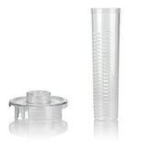 84 fl. oz. Clear Pitcher with Removable Fruit Infuser Rod and Ice Rod, Non-Slip Handle, Drip-Free Spout