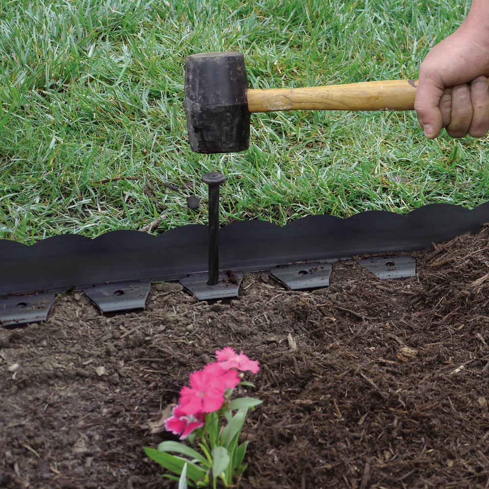 ProFlex No-Dig 100 ft. Scallop Top Edging Kit