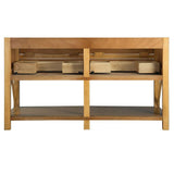 Avondale 60 in. Vanity Cabinet Only in Pine - Super Arbor